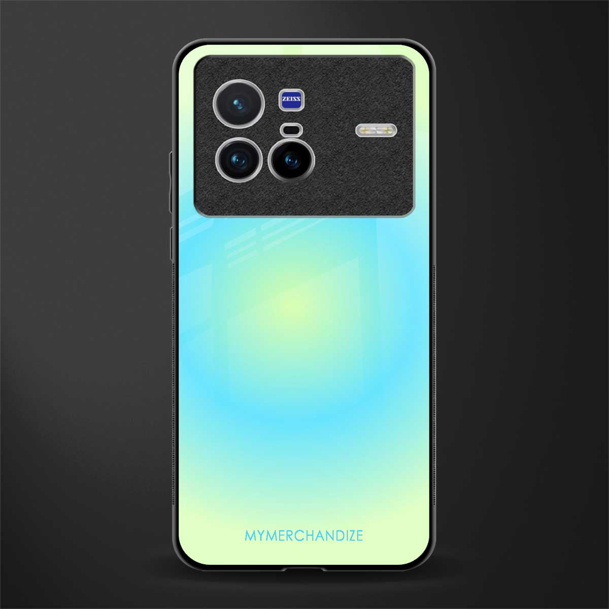 hawaiian breeze glass case for vivo x80 image
