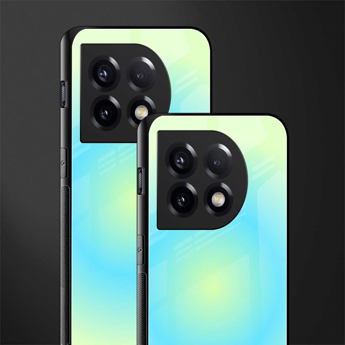 hawaiian breeze back phone cover | glass case for oneplus 11