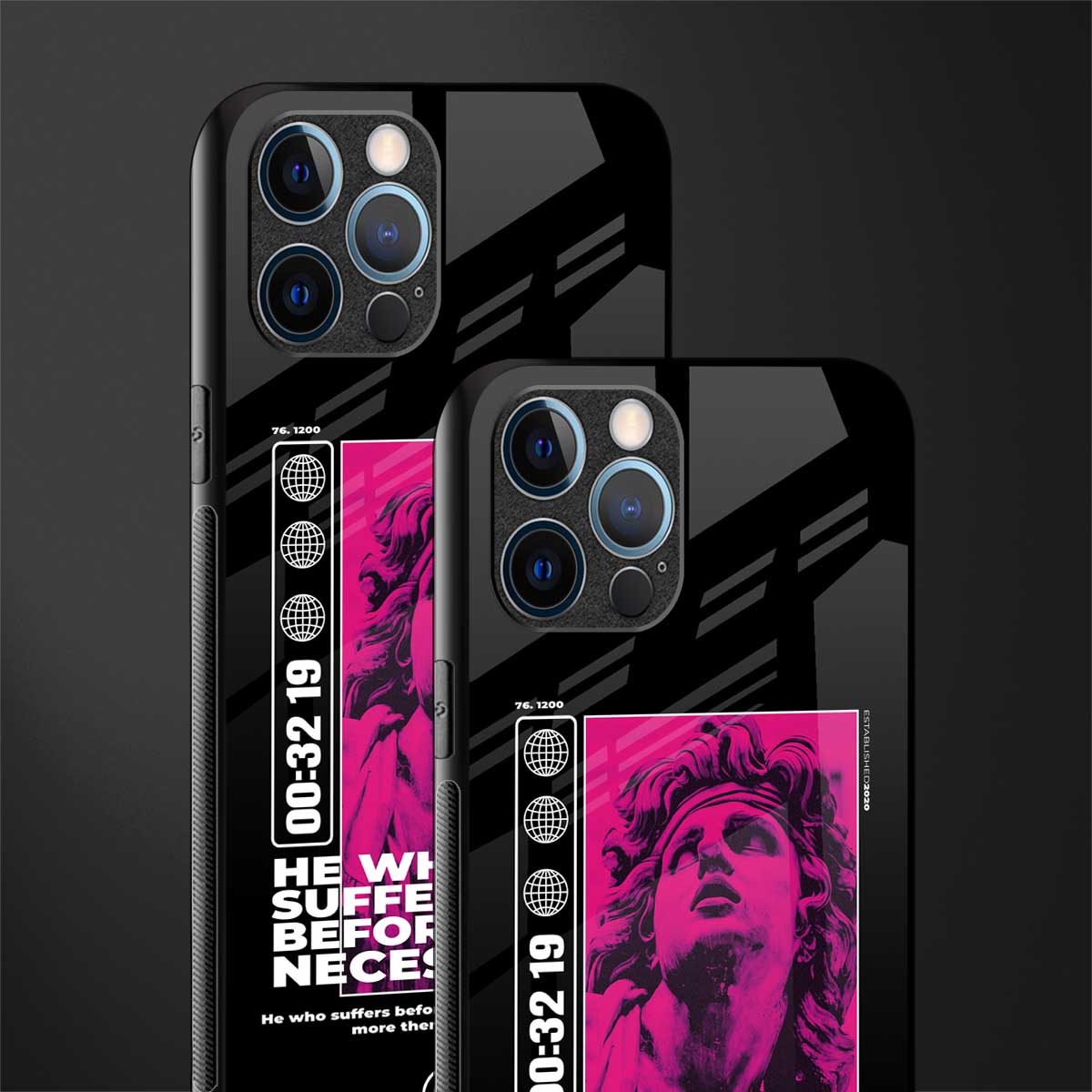 he who suffers glass case for iphone 12 pro max image-2