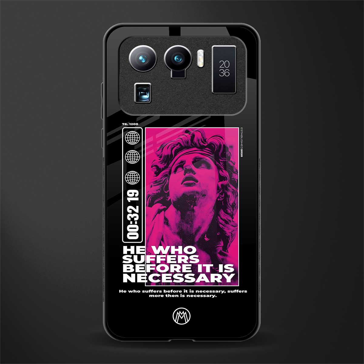 he who suffers glass case for mi 11 ultra 5g image