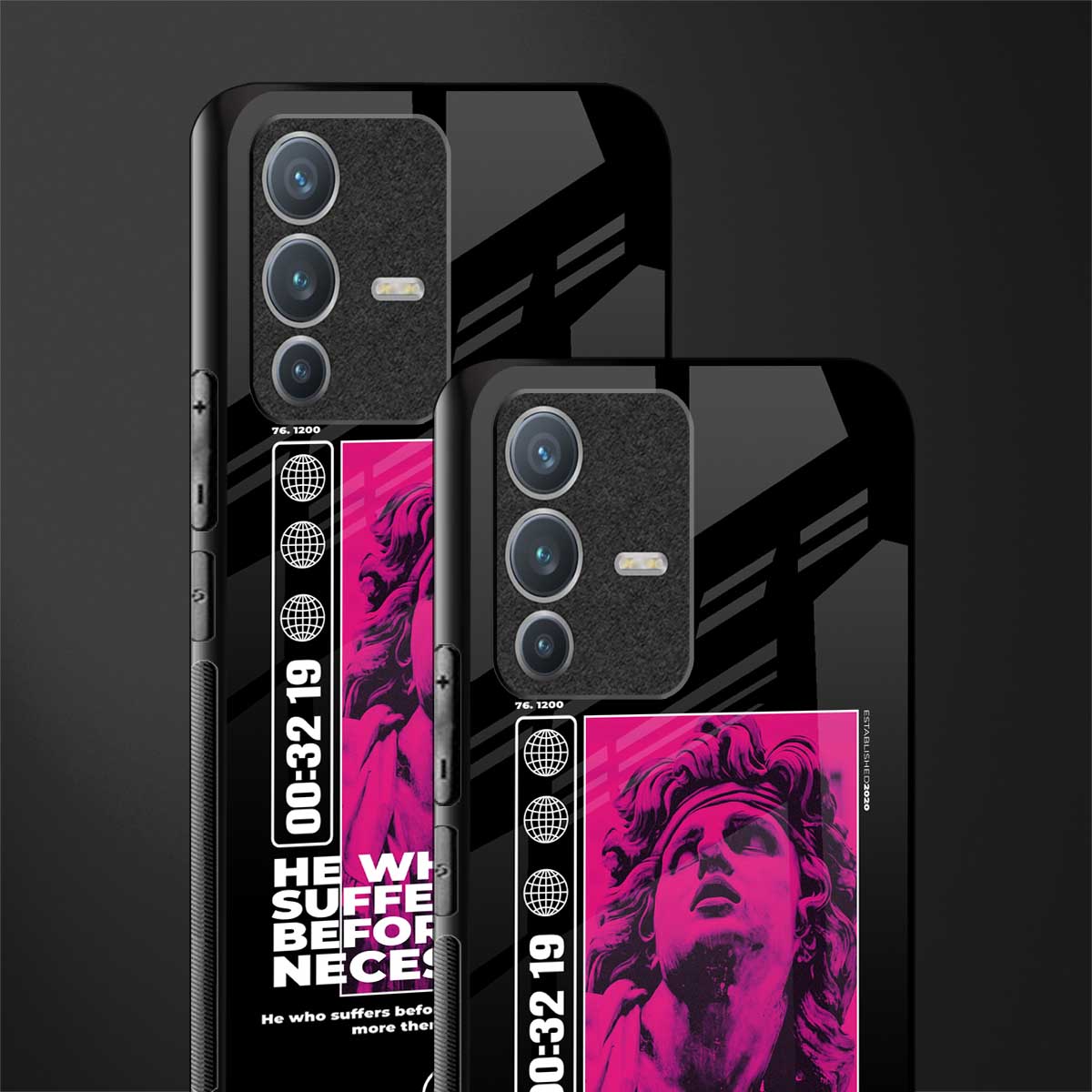 he who suffers glass case for vivo v23 pro 5g image-2