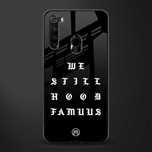 hood famous phone cover for redmi note 8