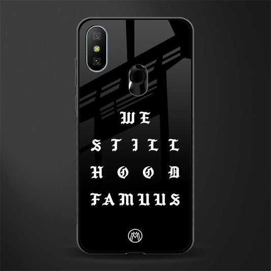 hood famous phone cover for redmi 6 pro
