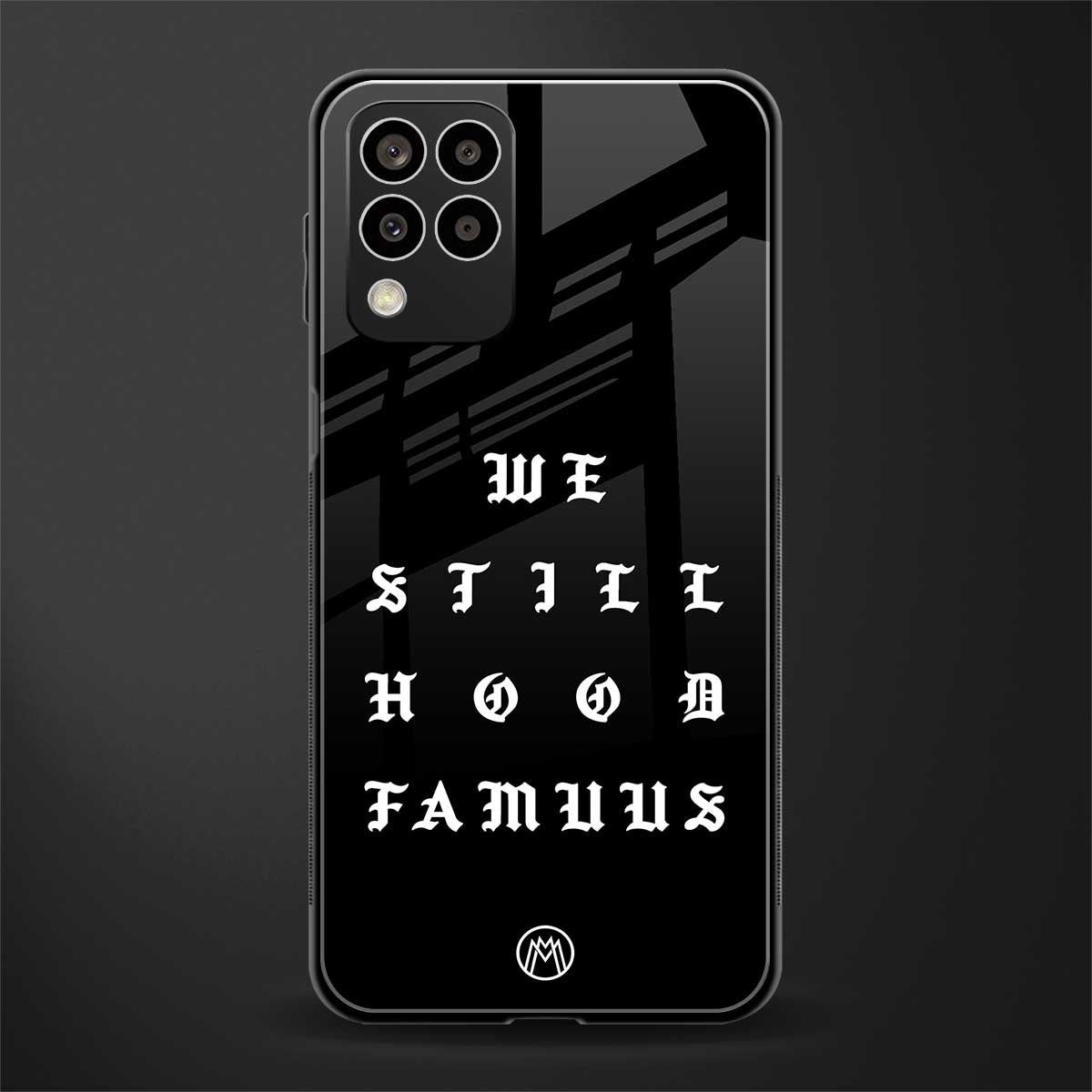 hood famous back phone cover | glass case for samsung galaxy m33 5g