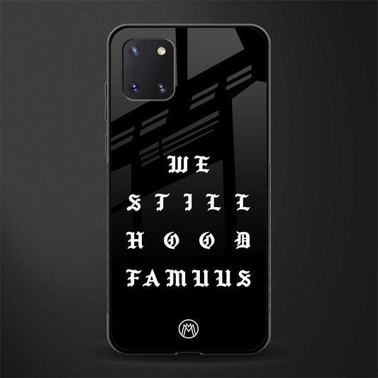 hood famous phone cover for samsung galaxy note 10 lite