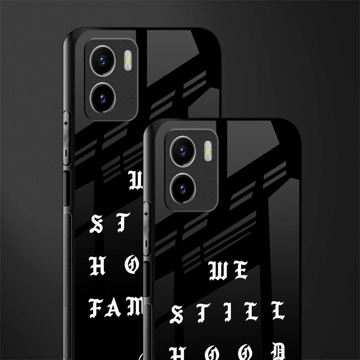 hood famous back phone cover | glass case for vivo y72