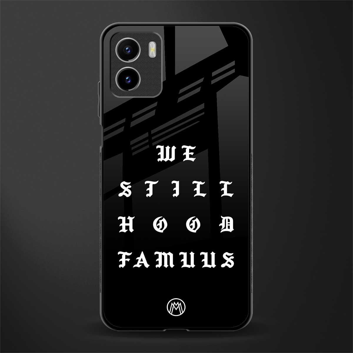 hood famous back phone cover | glass case for vivo y72