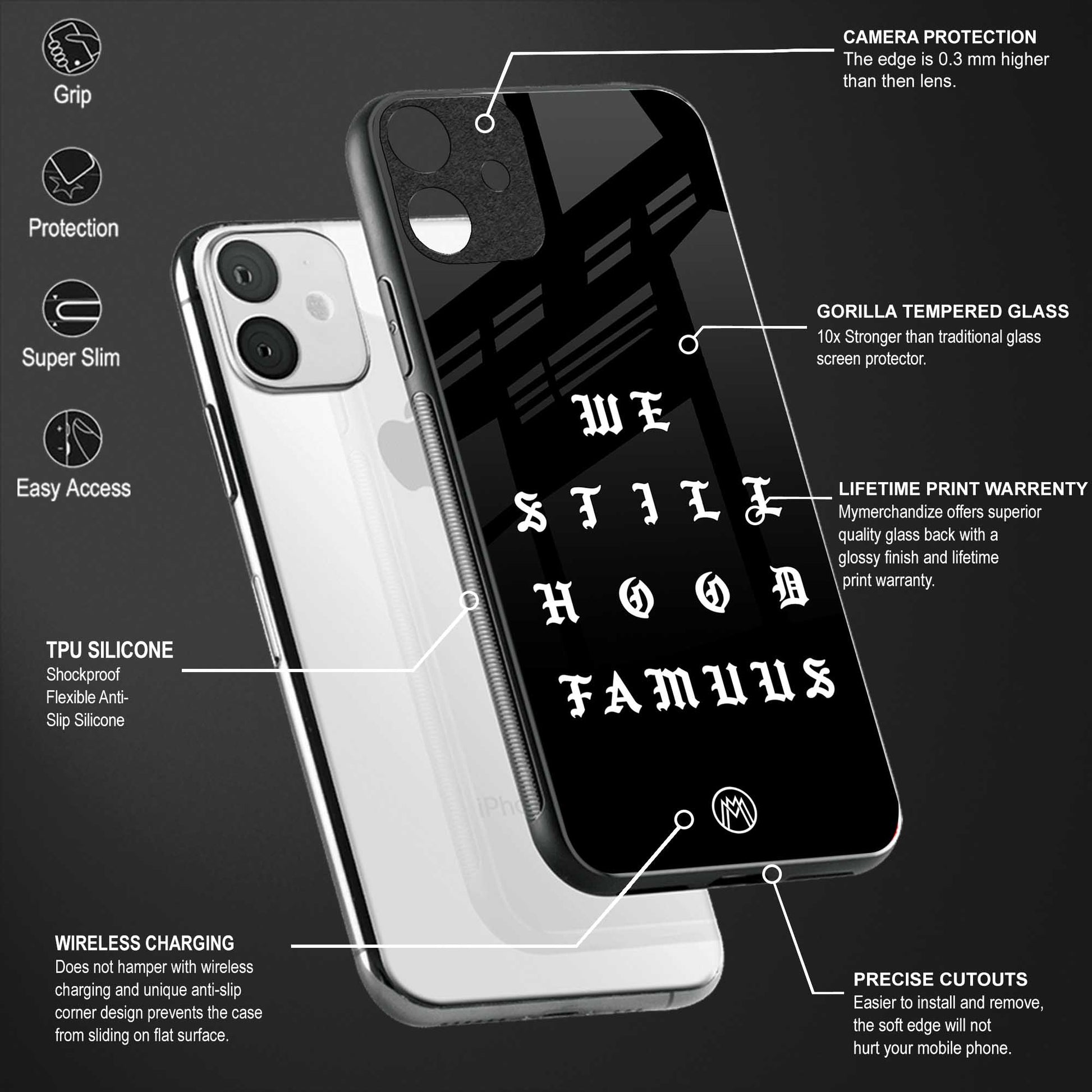 hood famous phone cover for vivo y19