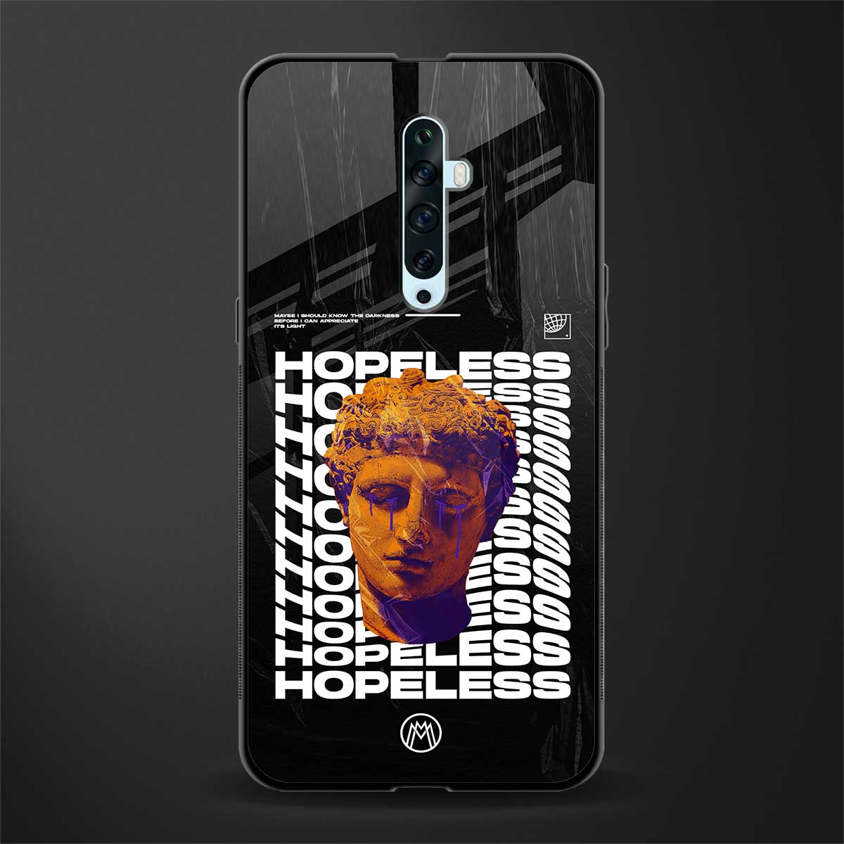 hopeless greek glass case for oppo reno 2z image