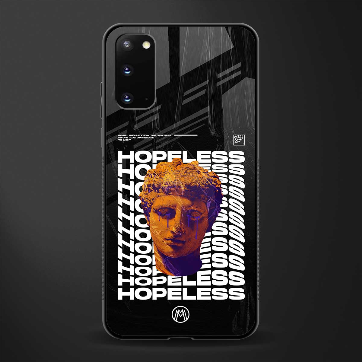 hopeless greek glass case for samsung galaxy s20 image