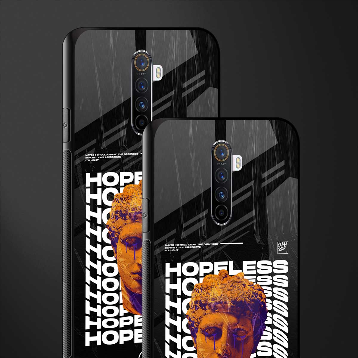 hopeless greek glass case for realme x2 pro image-2