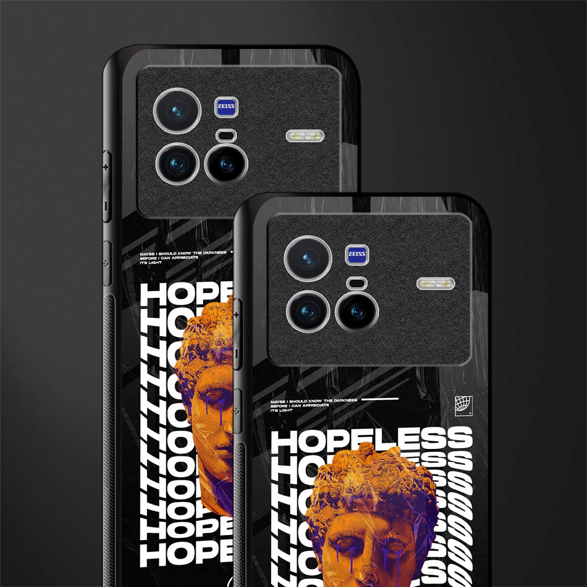 hopeless greek glass case for vivo x80 image-2