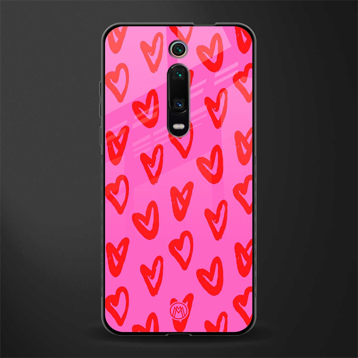 hot pink soul glass case for redmi k20 image