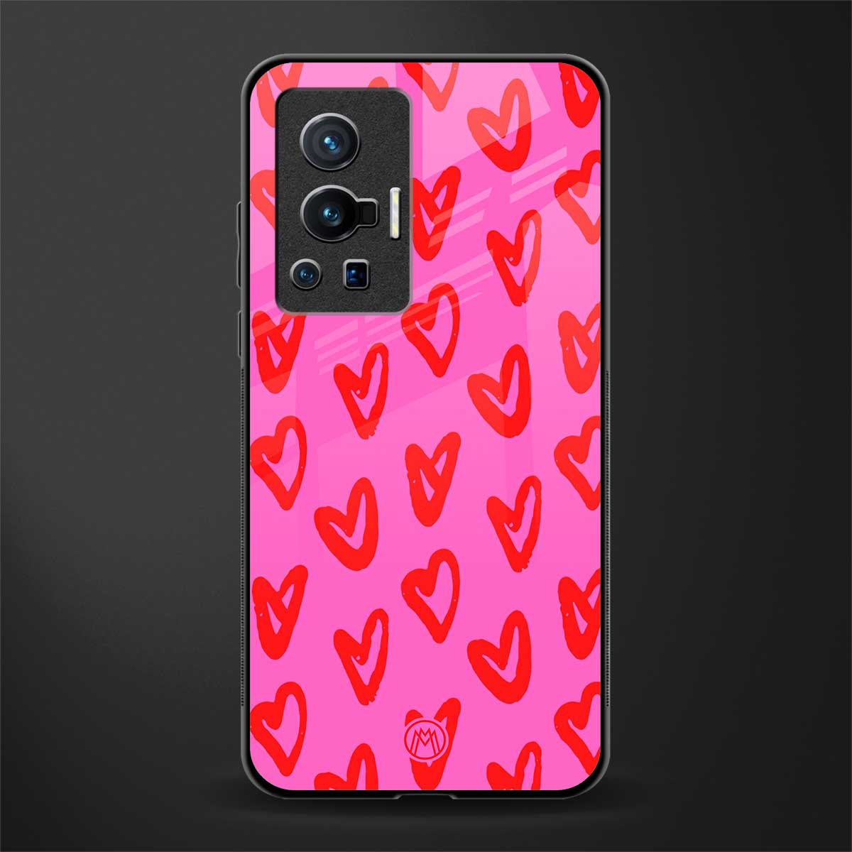 hot pink soul glass case for vivo x70 pro image