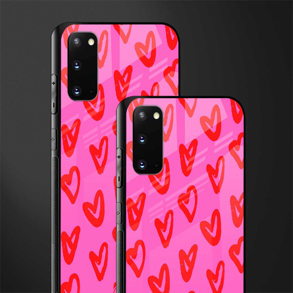 hot pink soul glass case for samsung galaxy s20 image-2