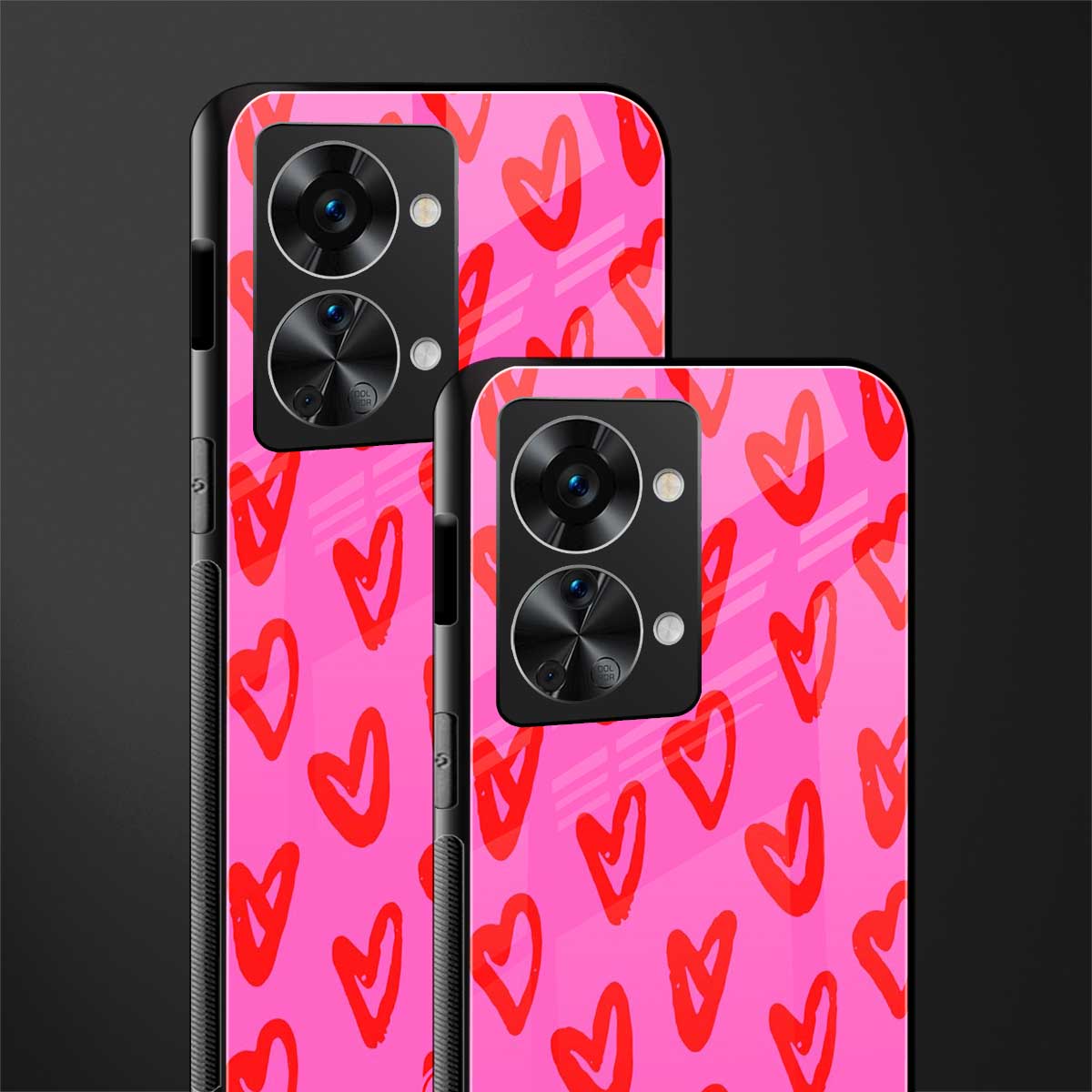 hot pink soul glass case for phone case | glass case for oneplus nord 2t 5g