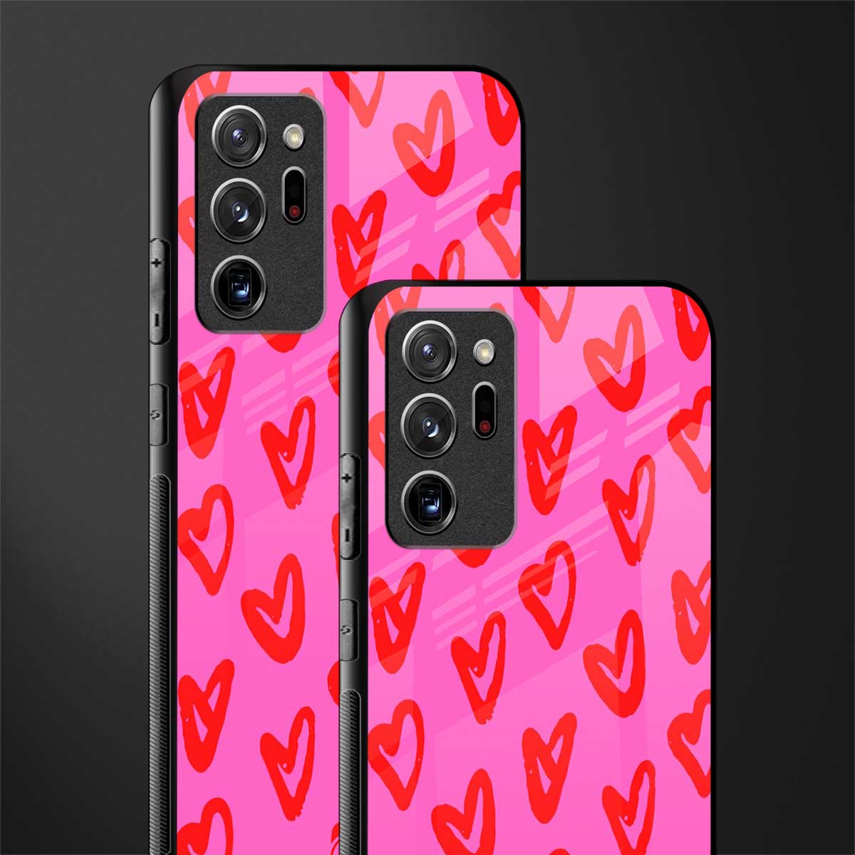 hot pink soul glass case for samsung galaxy note 20 ultra 5g image-2