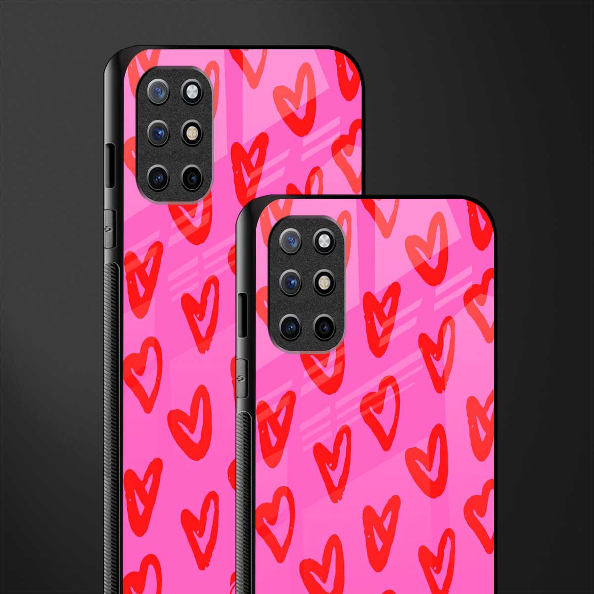 hot pink soul glass case for oneplus 8t image-2