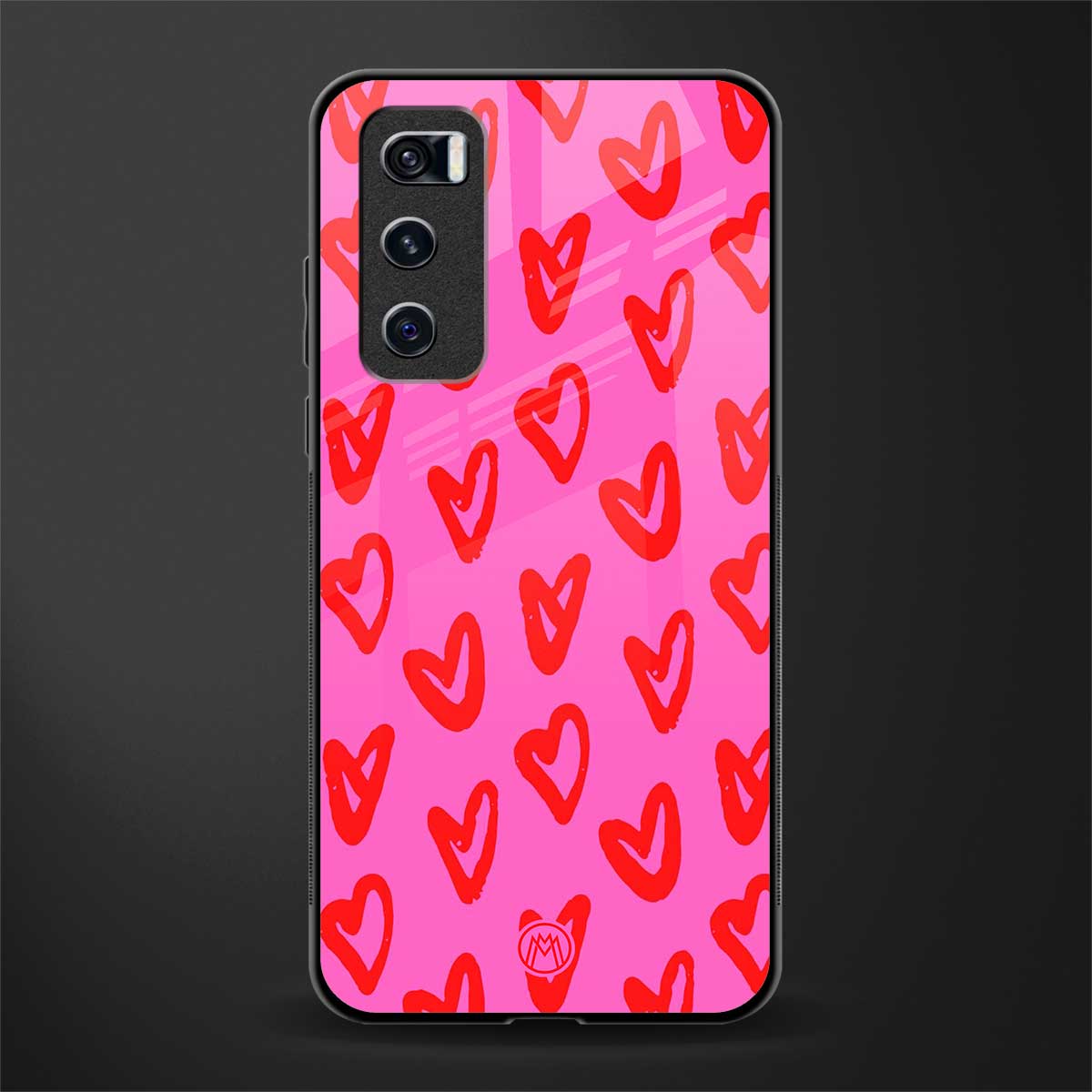 hot pink soul glass case for vivo v20 se image