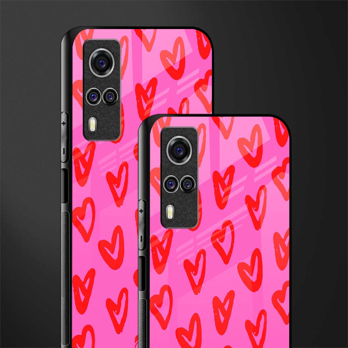 hot pink soul glass case for vivo y51 image-2