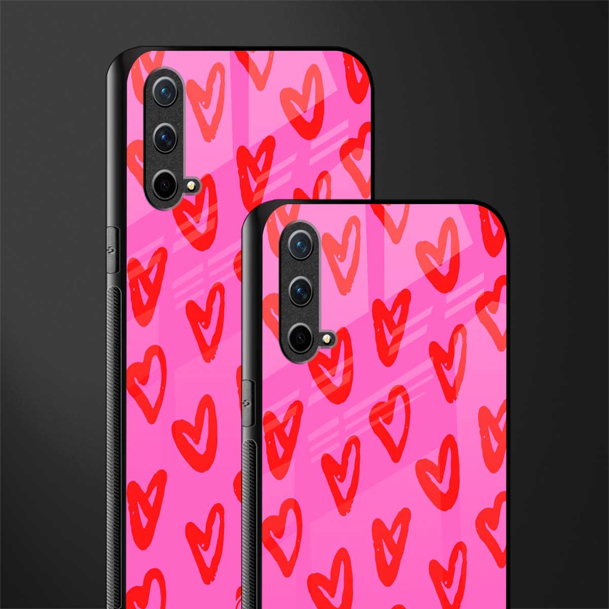 hot pink soul glass case for oneplus nord ce 5g image-2