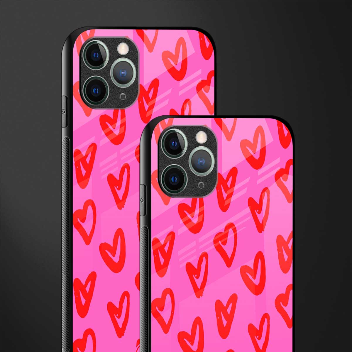 hot pink soul glass case for iphone 11 pro image-2