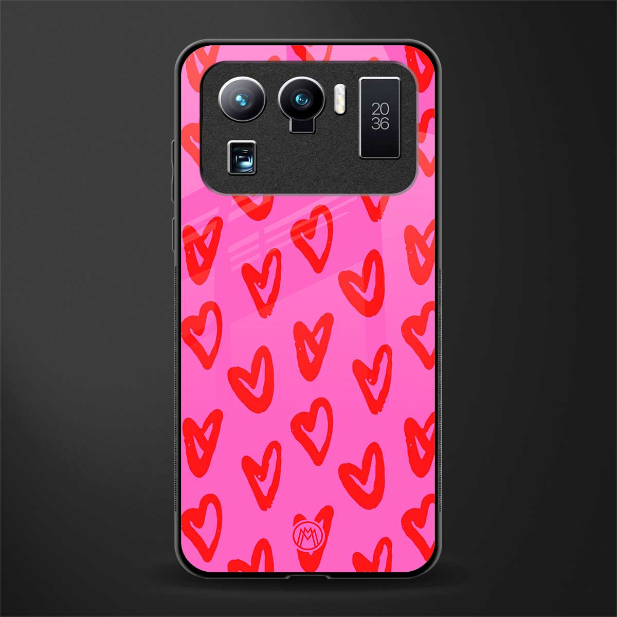 hot pink soul glass case for mi 11 ultra 5g image
