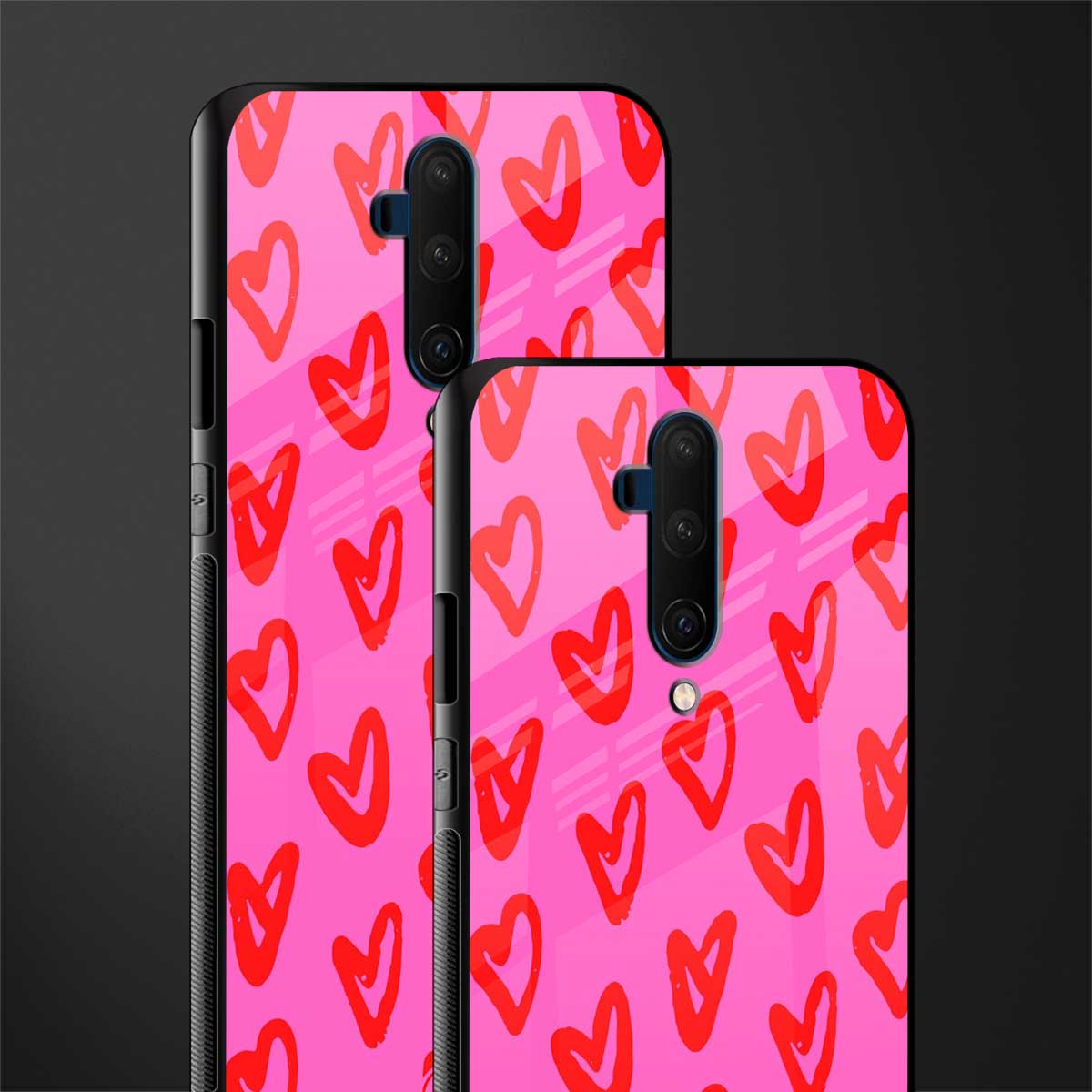 hot pink soul glass case for oneplus 7t pro image-2