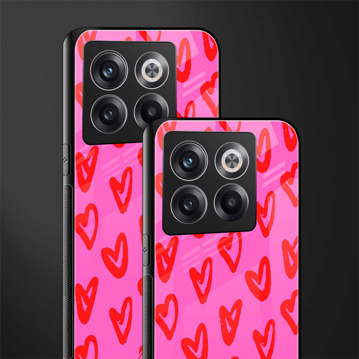 hot pink soul back phone cover | glass case for oneplus 10t