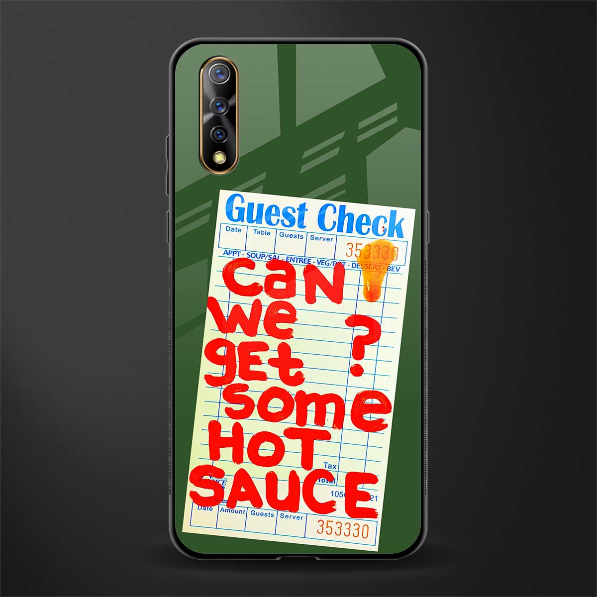 hot sauce glass case for vivo z1x image