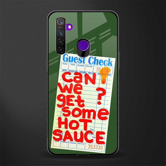 hot sauce glass case for realme 5 pro image