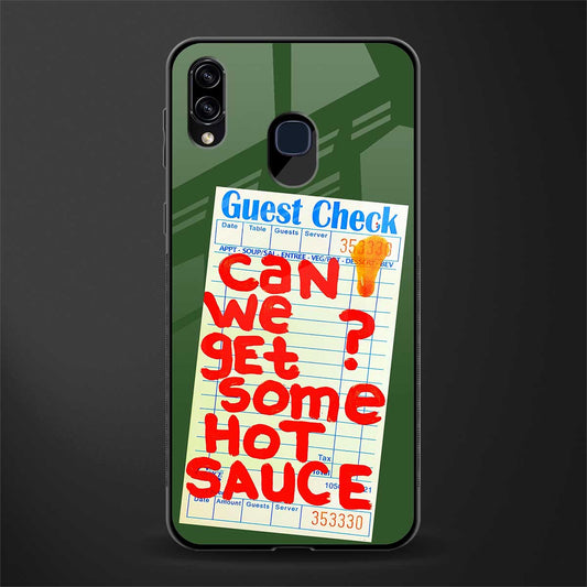 hot sauce glass case for samsung galaxy a20 image