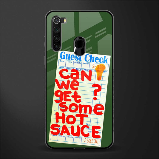 hot sauce glass case for redmi note 8 image