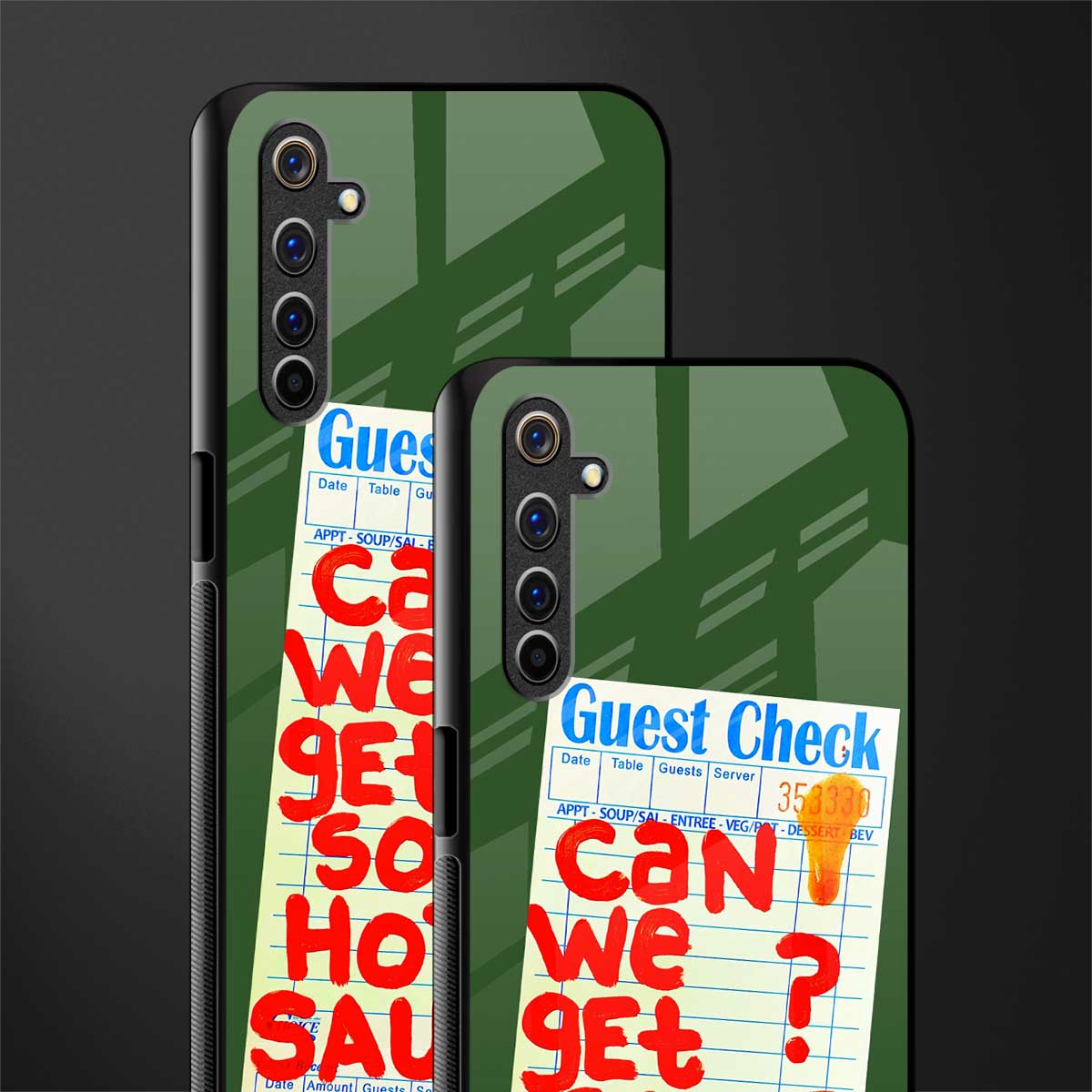 hot sauce glass case for realme 6i image-2