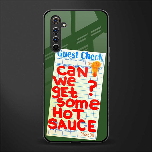 hot sauce glass case for realme 6 image