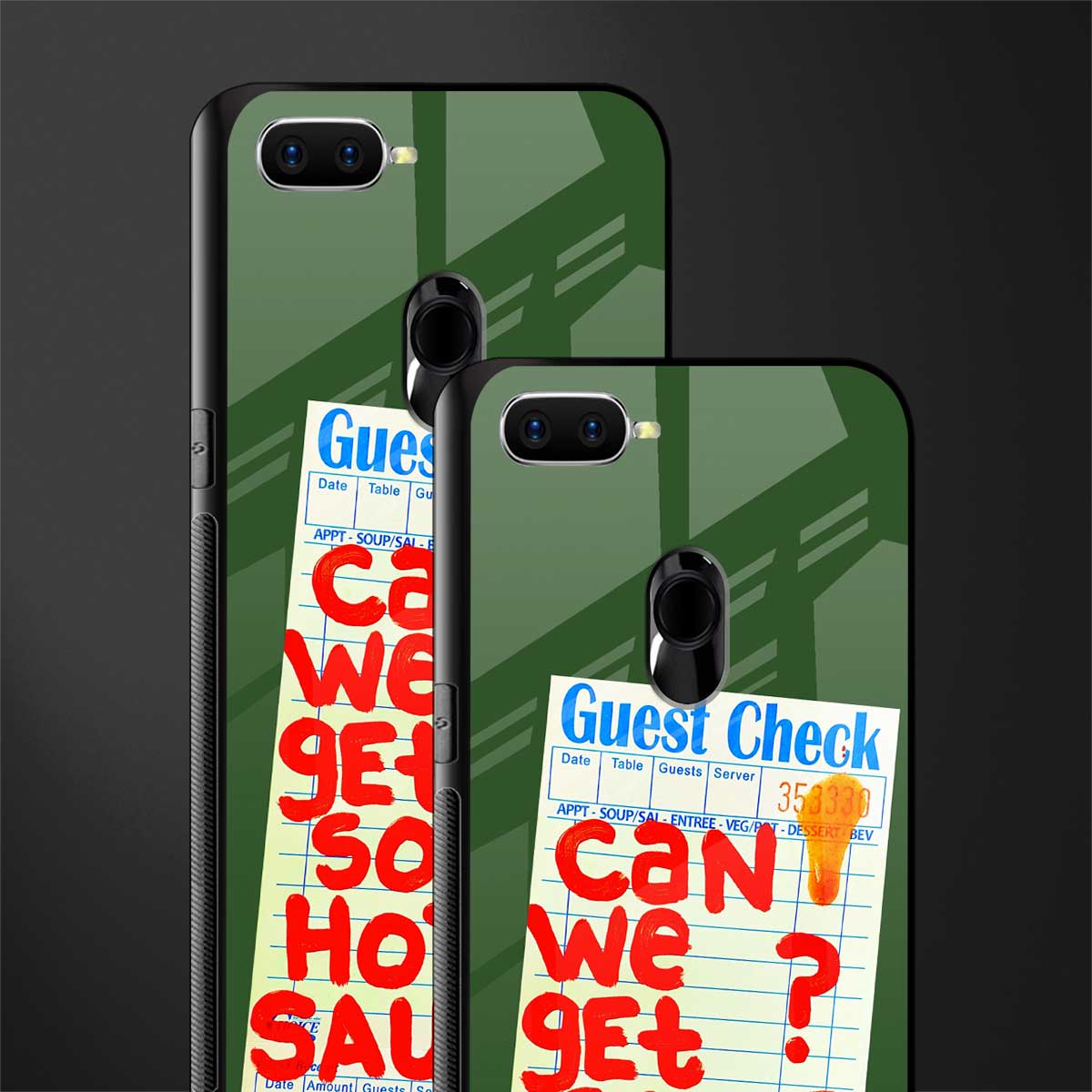 hot sauce glass case for oppo a7 image-2