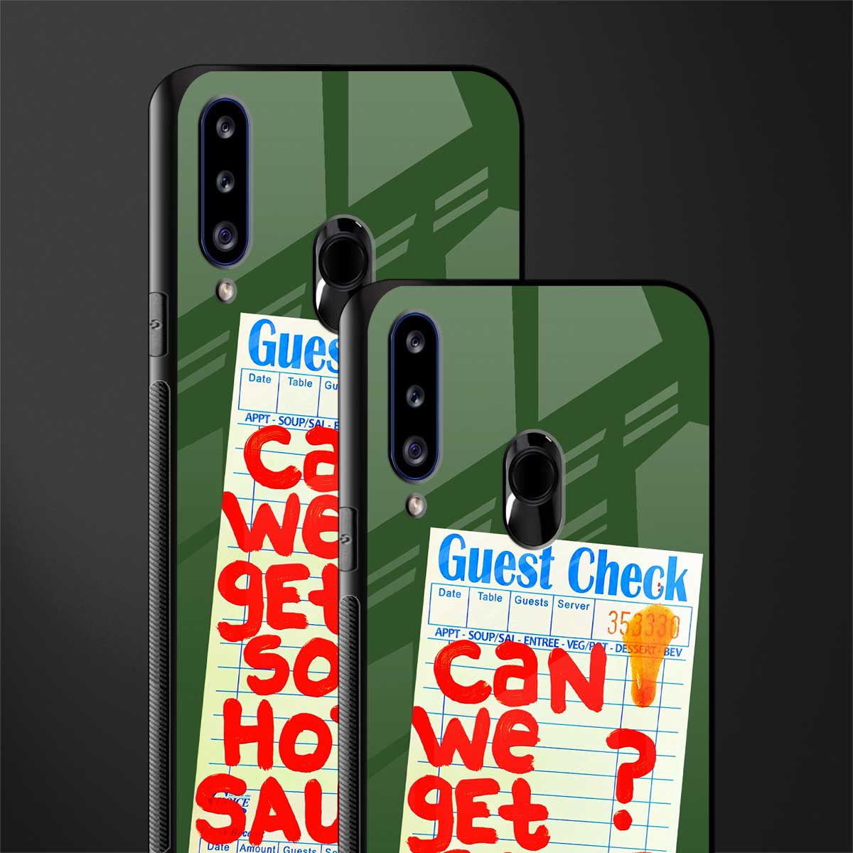 hot sauce glass case for samsung galaxy a20s image-2