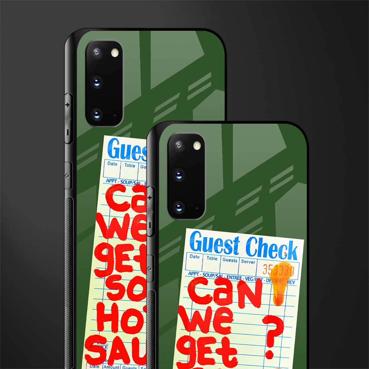 hot sauce glass case for samsung galaxy s20 image-2