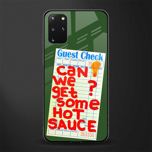 hot sauce glass case for samsung galaxy s20 plus image