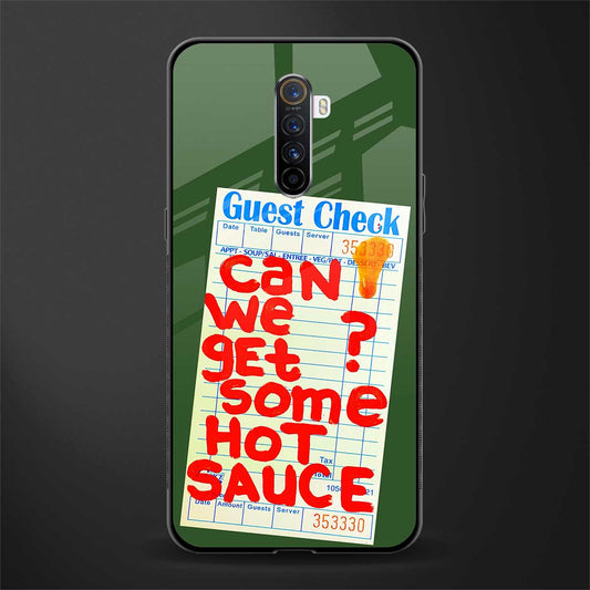 hot sauce glass case for realme x2 pro image