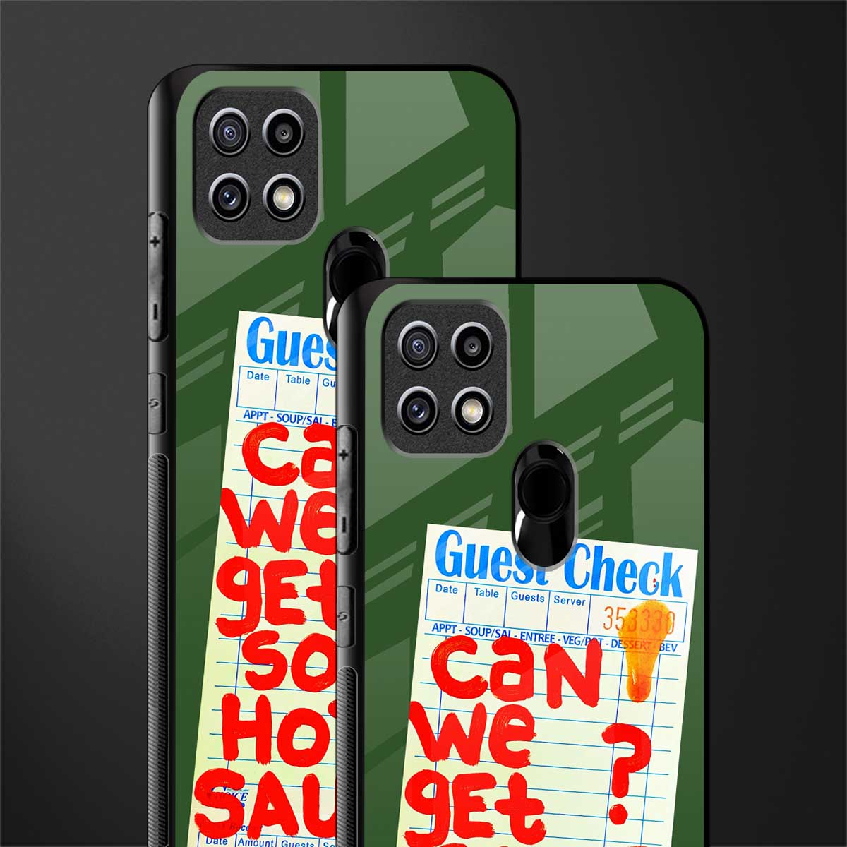 hot sauce glass case for oppo a15 image-2