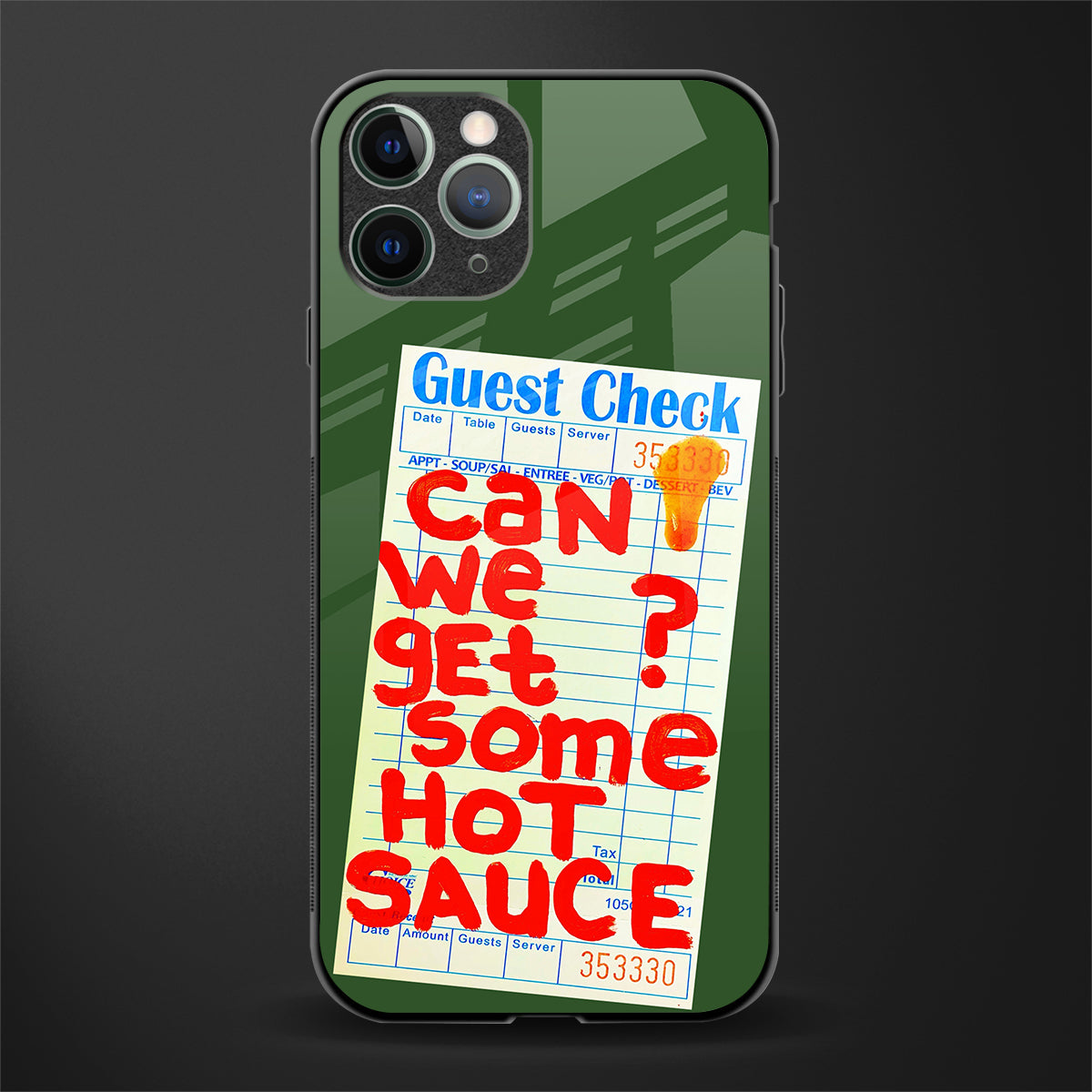 hot sauce glass case for iphone 11 pro image