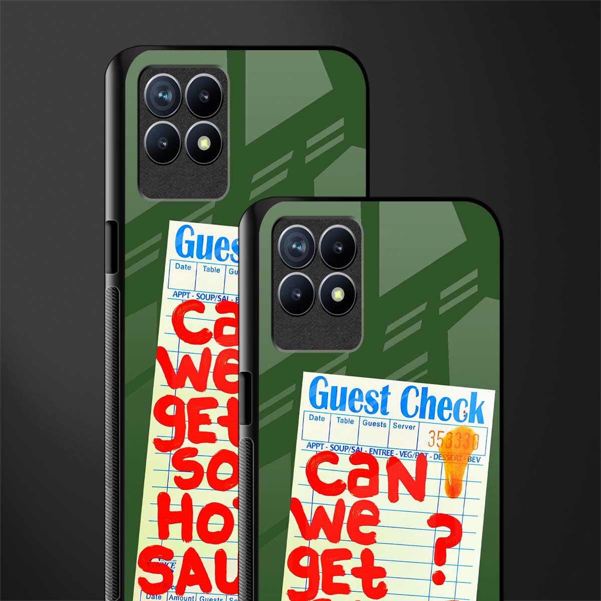 hot sauce glass case for realme 8i image-2