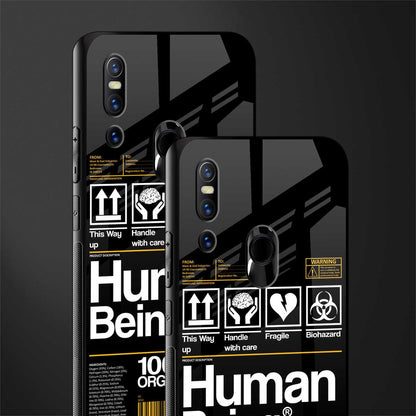 human being label phone cover for vivo v15