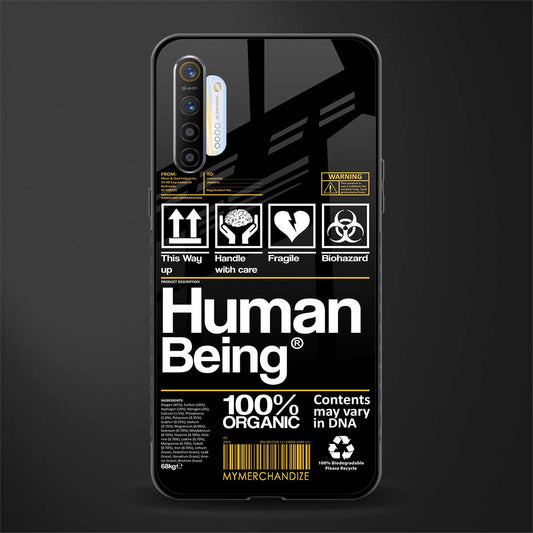 human being label phone cover for realme x2