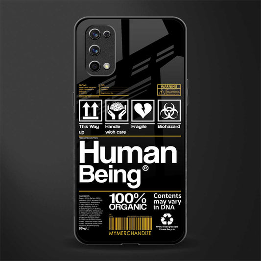 human being label phone cover for realme 7 pro