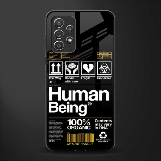 human being label phone cover for samsung galaxy a72