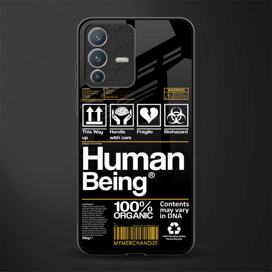 human being label phone cover for vivo v23 pro 5g