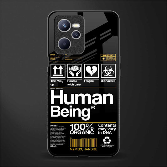 human being label phone cover for realme c35
