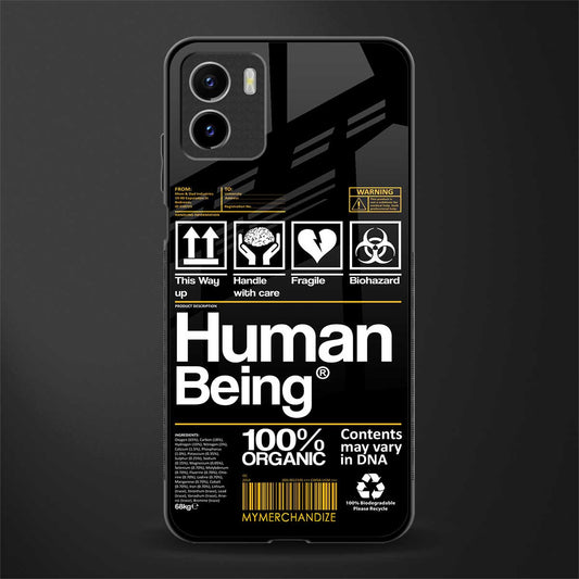human being label phone cover for vivo y15s